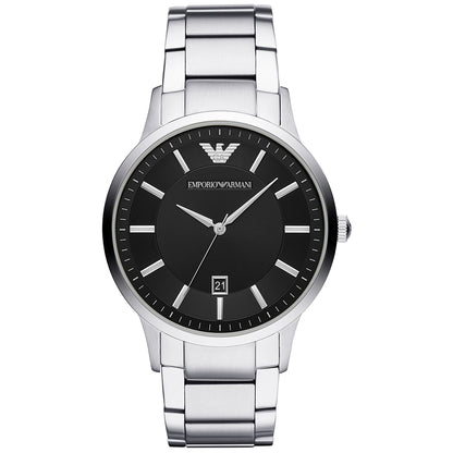 Relógio Emporio Armani Renato Masculino Análogo Aço