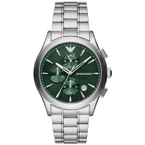 Relógio Emporio Armani Paolo Masculino Crono Aço