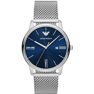 Relógio Emporio Armani Minimalist Masculino Análogo Aço