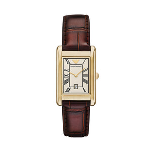 Relógio Emporio Armani Gino feminino Análogo Couro
