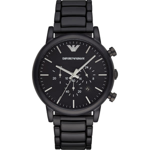 Relógio Emporio Armani Luigi Masculino Crono Aço