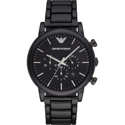 Relógio Emporio Armani Luigi Masculino Crono Aço