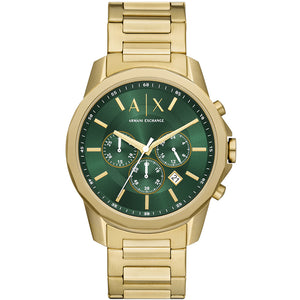Relógio Ax-Armani Exchange Banks Masculino Crono Aço