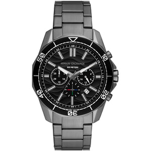 Relógio Ax-Armani Exchange Spencer Chrono Masculino Aço