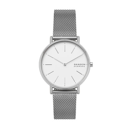 Relógio Skagen Signatur feminino Análogo Aço