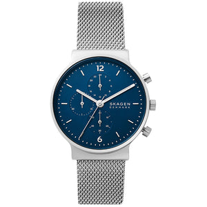 Relógio Skagen Ancher Masculino Crono Aço