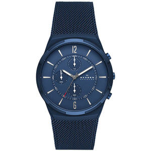 Relógio Skagen Melbye Masculino Crono Aço