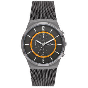 Relógio Skagen Melbye Masculino Crono Aço