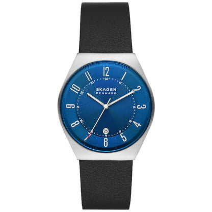 Relógio Skagen Grenen Masculino Análogo Couro