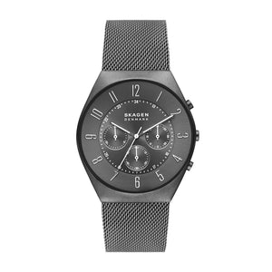 Relógio Skagen Grenen Chronograph Masculino Crono Aço
