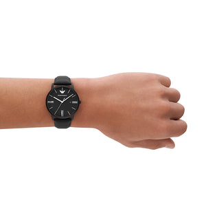 Relógio Emporio Armani Minimalist Masculino Análogo Couro