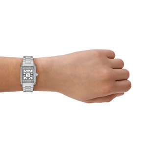 Relógio Emporio Armani Genni feminino Análogo Aço