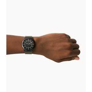 Relógio Skagen Melbye Masculino Crono Couro
