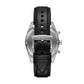 Relógio Emporio Armani Racer Masculino Crono Couro