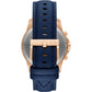 Relógio Ax-Armani Exchange Banks Masculino Crono Couro