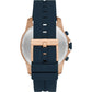 Relógio Ax-Armani Exchange Banks Masculino Crono Silicone
