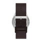 Relógio Skagen Grenen Chronograph Unissex Análogo Couro