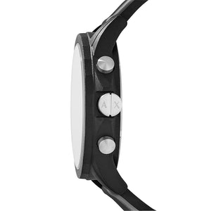 Relógio Ax-Armani Exchange Outerbanks Masculino Crono Silicone