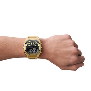 Relógio Diesel Clasher Masculino Anadigi Aço