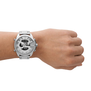 Relógio Diesel Mega Chief Masculino Anadigi Aço