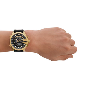 Relógio Diesel Mega Chief Masculino Crono Silicone