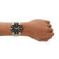Relógio Diesel Spiked Masculino Crono Aço