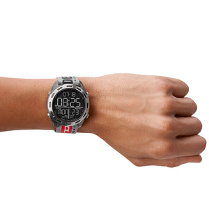 Relógio Diesel Crusher Masculino Digital Aço