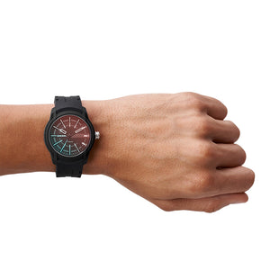 Relógio Diesel Armbar Masculino Análogo Silicone