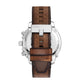 Relógio Diesel Griffed Masculino Crono Couro