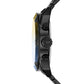 Relógio Diesel Spiked Masculino Crono Aço