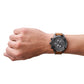 Relógio Diesel Griffed Masculino Crono Couro