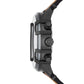 Relógio Diesel Griffed Masculino Crono Couro