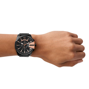 Relógio Diesel Mega Chief Masculino Crono Aço