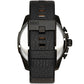 Relógio Diesel Mega Chief Masculino Crono Couro