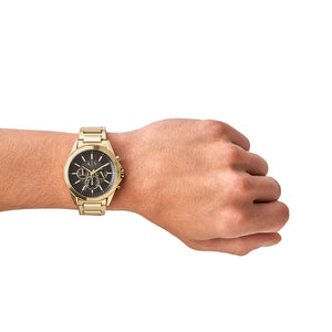 Relógio Ax-Armani Exchange Drexler Masculino Crono Aço