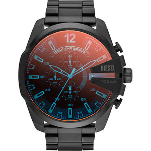 Relógio Diesel Mega Chief Masculino Crono Aço