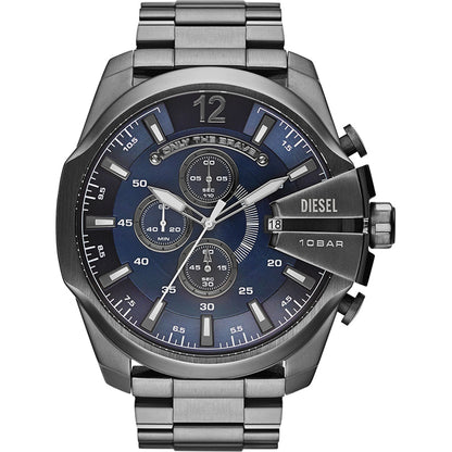 Relógio Diesel Mega Chief Masculino Crono Aço