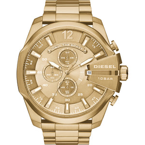 Relógio Diesel Mega Chief Masculino Crono Aço