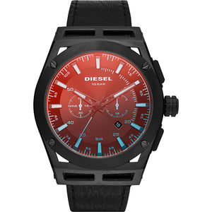 Relógio Diesel Timeframe Masculino Análogo Couro