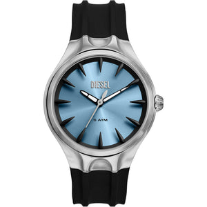 Relógio Diesel Streamline Masculino Análogo Silicone