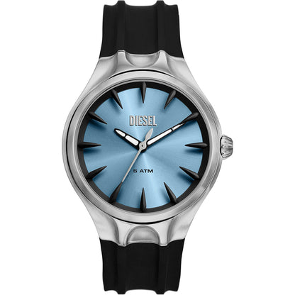Relógio Diesel Streamline Masculino Análogo Silicone