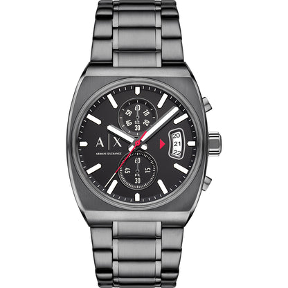 Relógio Armani Exchange Oliver Masculino Crono Aço