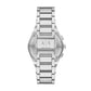 Relógio Armani Exchange Sync Masculino Crono Aço