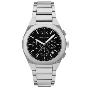 Relógio Armani Exchange Sync Masculino Crono Aço