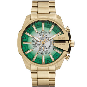 Relógio Diesel Mega Chief Slim Masculino Crono Aço