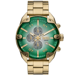 Relógio Diesel Spiked Masculino Crono Aço