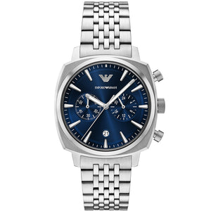 Relógio Emporio Armani Carlo Masculino Crono Aço